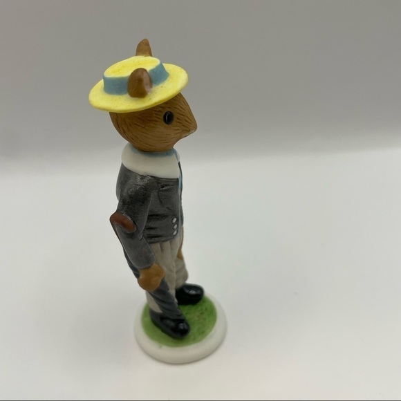 Franklin Mint Woodmouse Collection Wilfred Figurine - Picture 2 of 5